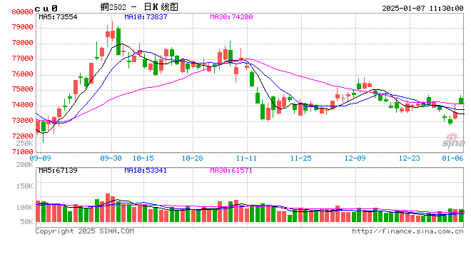 光大期货：1月7日有色金属日报